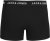 Jack & Jones HUEY Trunks 7-Pack Black - Spodnje perilo & kopalne hlače - Moško Spodnje Perilo za močnejše postave