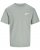 Jack & Jones Zekiel Crew Neck T-Shirt Iceberg Green - Kratke Majice - Moške kratke majice za močnejše postave