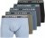 Jack & Jones Evan Solid Trunks 5-Pack Black - Spodnje perilo & kopalne hlače - Moško Spodnje Perilo za močnejše postave
