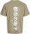 Jack & Jones Ayce Crew Neck T-Shirt Beige - Kratke Majice - Moške kratke majice za močnejše postave