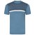 Kam Jeans 5347 Twin pack T-shirt Black/Denim - Kratke Majice - Moške kratke majice za močnejše postave