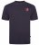 Kam Jeans 5710 Legendary Racing Slub Tee With Back Print Navy - Kratke Majice - Moške kratke majice za močnejše postave