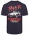 Kam Jeans 5710 Legendary Racing Slub Tee With Back Print Navy - Kratke Majice - Moške kratke majice za močnejše postave