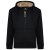 Kam Jeans 709 Sherpa Lined Hoodie Black - Puloverji & jopice - Moški Puloverji & Jopice za Močnejše Postave
