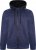 Kam Jeans AP008 Active Performance Hoodie Indigo - Puloverji & jopice - Moški Puloverji & Jopice za Močnejše Postave