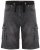Kam Jeans Dito Denim Shorts Charcoal - Kratke hlače - Moške Kratke Hlače za Močnejše Postave