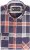 Kam Jeans P038 LS Premium Cotton Check Shirt Navy - Srajce - Moške srajce za Močnejše Postave