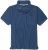 Adamo Klaas Regular fit Polo Shirt with Pocket Denim Blue - Polo majice - Moške Polo Majice za Močnejše Postave