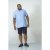 D555 Eric Linen Short Sleeve Shirt - Srajce - Moške srajce za Močnejše Postave