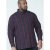 D555 Grady Long Sleeve Check Shirt - Srajce - Moške srajce za Močnejše Postave