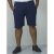 D555 Jackie Ribbed Jersey Shorts Navy - Trenirke & kratke trenirke - Moške Trenirke za Močnejše Postave