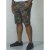 D555 Marty Camo Shorts Green - Kratke hlače - Moške Kratke Hlače za Močnejše Postave