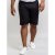 D555 Gilbert Stretch Shorts Black - Kratke hlače - Moške Kratke Hlače za Močnejše Postave