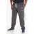 D555 Portland Sweatpants Charcoal - Trenirke & kratke trenirke - Moške Trenirke za Močnejše Postave