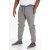 D555 Denzel Sweatpants Grey - Trenirke & kratke trenirke - Moške Trenirke za Močnejše Postave