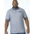D555 Tyrone Polo Blue - Polo majice - Moške Polo Majice za Močnejše Postave