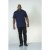 D555 Jerell Polo Navy - Polo majice - Moške Polo Majice za Močnejše Postave