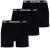Lavecchia 1020 Boxershorts 3-pack Black - Spodnje perilo & kopalne hlače - Moško Spodnje Perilo za močnejše postave