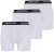 Lavecchia 1020 Boxershorts 3-pack White - Spodnje perilo & kopalne hlače - Moško Spodnje Perilo za močnejše postave
