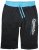 Lavecchia 2017 Sweatshorts Black/Turquoise - Trenirke & kratke trenirke - Moške Trenirke za Močnejše Postave