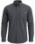 Motley Denim Lisbon Long Sleeve Shirt Charcoal - Srajce - Moške srajce za Močnejše Postave