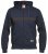 D555 Louisiana Hoodie Navy - Puloverji & jopice - Moški Puloverji & Jopice za Močnejše Postave