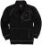 Adamo Manuel Sweatshirt with Zipper Black - Puloverji & jopice - Moški Puloverji & Jopice za Močnejše Postave