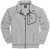 Adamo Manuel Sweatshirt with Zipper Grey - Puloverji & jopice - Moški Puloverji & Jopice za Močnejše Postave