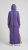 Nora Mikken MARI Maxi Hoodie Dress Purple - Puloverji & jopice - 