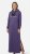 Nora Mikken MARI Maxi Hoodie Dress Purple - Puloverji & jopice - 