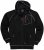 Adamo Michael Hoodie with Zipper Black - Puloverji & jopice - Moški Puloverji & Jopice za Močnejše Postave