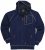 Adamo Michael Hoodie with Zipper Navy - Puloverji & jopice - Moški Puloverji & Jopice za Močnejše Postave