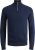 Jack & Jones Emil Knitted Pullover Blue - Puloverji & jopice - Moški Puloverji & Jopice za Močnejše Postave