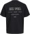 Jack & Jones Urban Edge Studio T-shirt Black - Kratke Majice - Moške kratke majice za močnejše postave