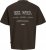 Jack & Jones Urban Edge Studio T-shirt Brown - Kratke Majice - Moške kratke majice za močnejše postave