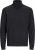 Jack & Jones Basic Knitted Sweater with Rolled Neck Black - Puloverji & jopice - Moški Puloverji & Jopice za Močnejše Postave