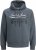 Jack & Jones 2 COL LOGO Hoodie Grey - Puloverji & jopice - Moški Puloverji & Jopice za Močnejše Postave