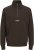 Jack & Jones Soho Sweatshirt with Zipper Brown - Puloverji & jopice - Moški Puloverji & Jopice za Močnejše Postave