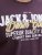 Jack & Jones Logo 2COL T-shirt Purple - Kratke Majice - Moške kratke majice za močnejše postave