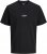 Jack & Jones Soho T-Shirt Black - Kratke Majice - Moške kratke majice za močnejše postave