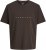 Jack & Jones STAR T-shirt Brown - Kratke Majice - Moške kratke majice za močnejše postave