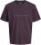 Jack & Jones STAR T-Shirt Purple - Kratke Majice - Moške kratke majice za močnejše postave