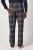 JP1880 Pyjama Trousers Flannel Check Brown - Spodnje perilo & kopalne hlače - Moško Spodnje Perilo za močnejše postave