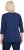 Ulla Popken Decorative Plant 3/4 Sleeve T-Shirt Ink Blue - Natisnjene majice za ženske - 