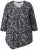 Ulla Popken Asymmetric Cowboy Boot Print Tee Black - Natisnjene majice za ženske - 