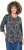 Ulla Popken Asymmetric Cowboy Boot Print Tee Black - Natisnjene majice za ženske - 