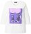 Ulla Popken Fashion Graphic T-Shirt Off-White - Natisnjene majice za ženske - 