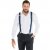 JP1880 Suspenders X-Shape Navy - Vsa oblačila - Oblačila za Močnejše