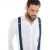 JP1880 Suspenders X-Shape Navy - Vsa oblačila - Oblačila za Močnejše