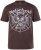 JP1880 Motörhead Soft Jersey Vintage T-Shirt Brown - Majice z glasbenimi skupinami - 